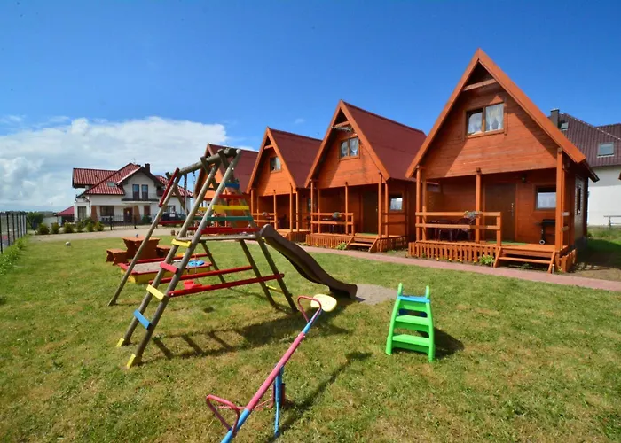 Morskie Chatki Z 2 Sypialniami I Salon W Ustroniu Morskim *